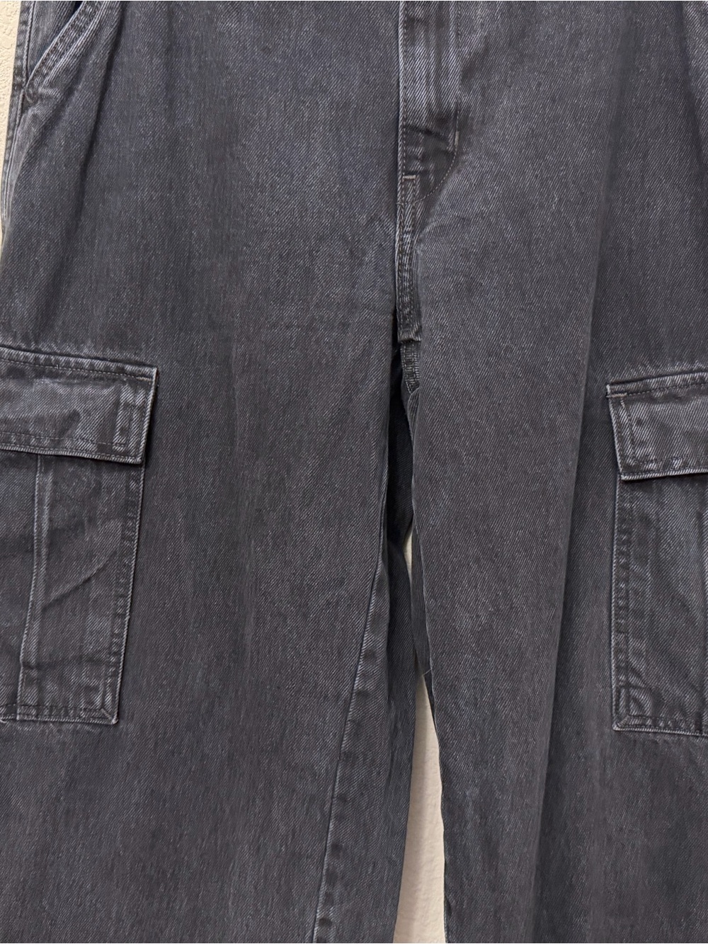 Levi's Black Cargo Wide-Leg Jeans 94 Baggy - Picture 4 of 15